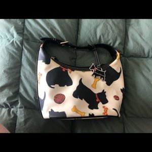 Rooney & Burke Scottish terrier bucket bag